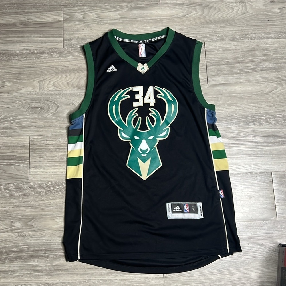 Adidas Giannis Antetokounmpo “34” Jersey (L)